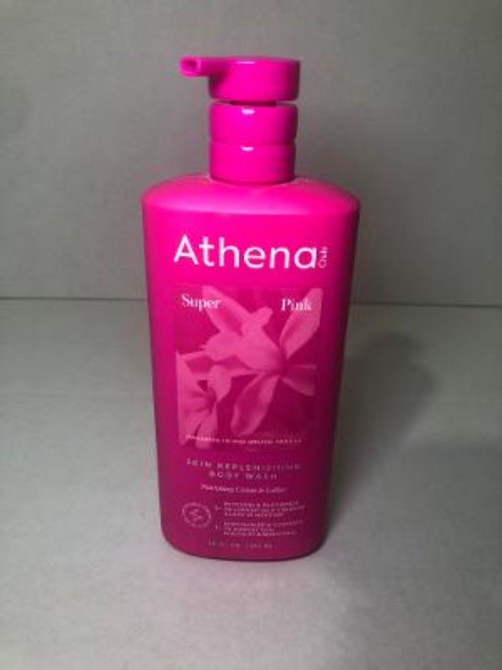 Athena Club Skin Replenishing Body Wash - Super Pink - 18 fl oz